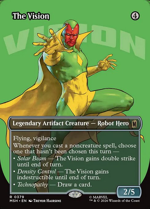 The Vision (Borderless) - Marvel Super Heroes - R - 379