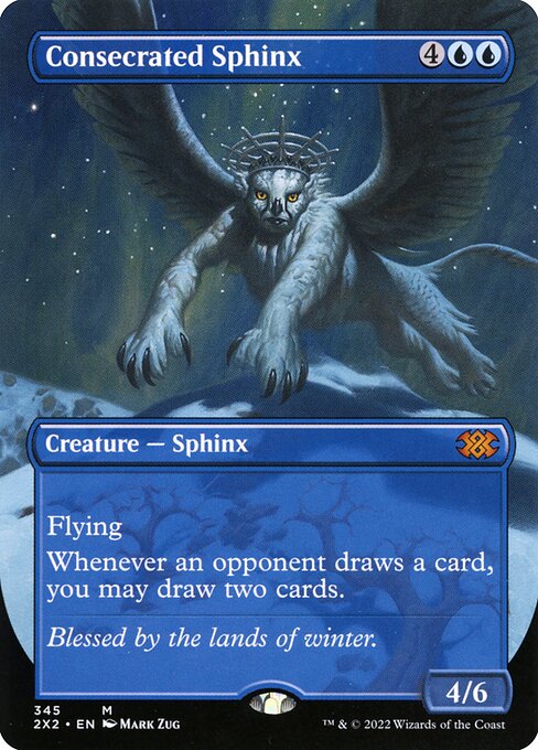 Consecrated Sphinx (Borderless) - Double Masters 2022 - M - 345