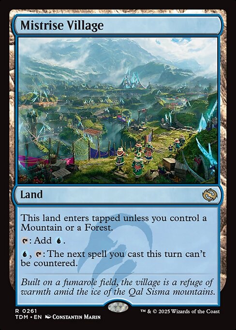 Mistrise Village - Tarkir: Dragonstorm - R - 261