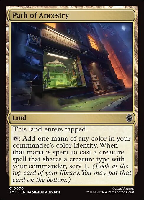 Path of Ancestry - Commander: Teenage Mutant Ninja Turtles - C - 70