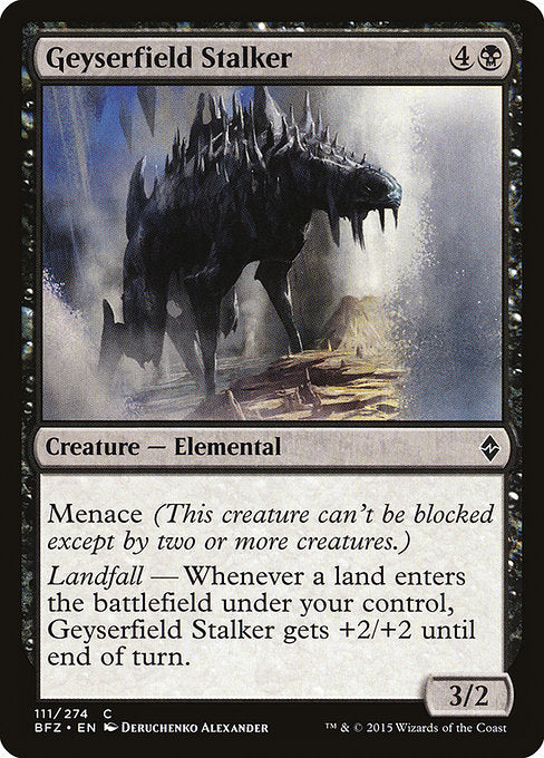 Geyserfield Stalker - Battle for Zendikar - C - 111