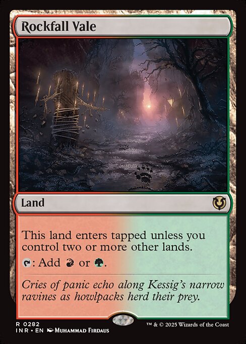 Rockfall Vale - Innistrad Remastered - R - 282