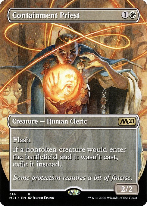 Containment Priest (Alternate Art) - Core Set 2021 - R - 314