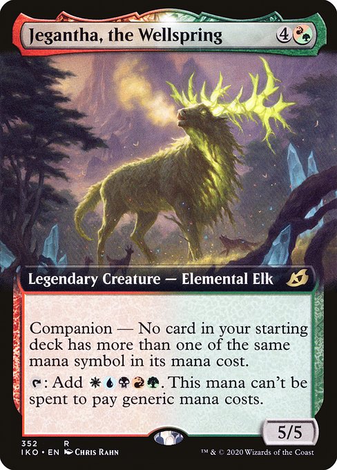 Jegantha, the Wellspring (Extended Art) - Ikoria: Lair of Behemoths - R - 352
