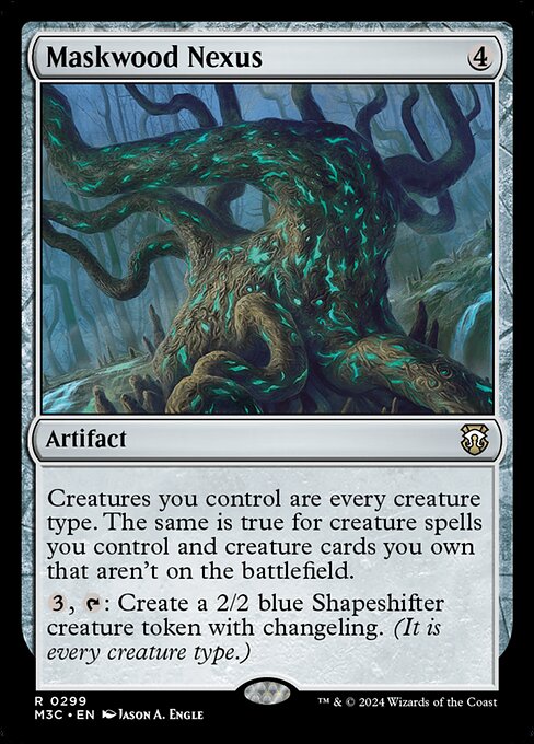 Maskwood Nexus (Ripple Foil) - Commander: Modern Horizons 3 - R - 299
