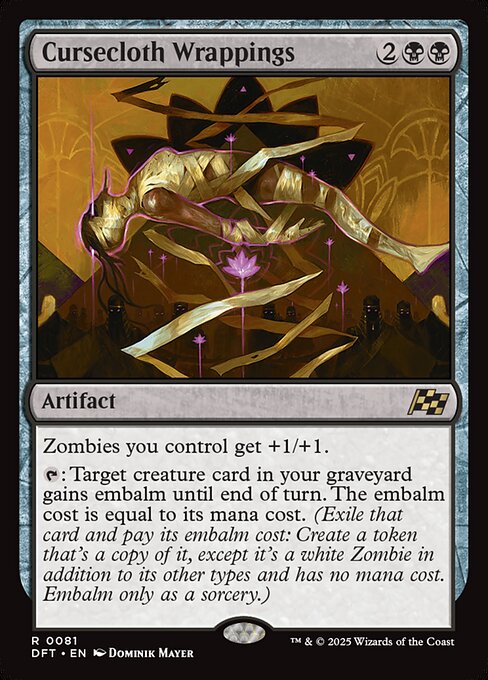 Cursecloth Wrappings - Aetherdrift - R - 81
