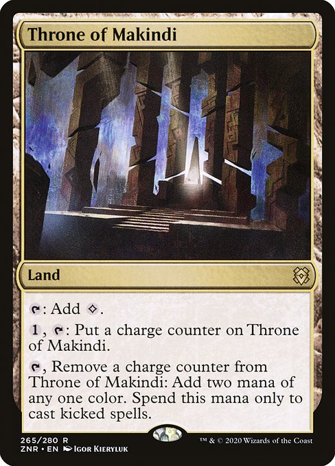 Throne of Makindi - Zendikar Rising - R - 265