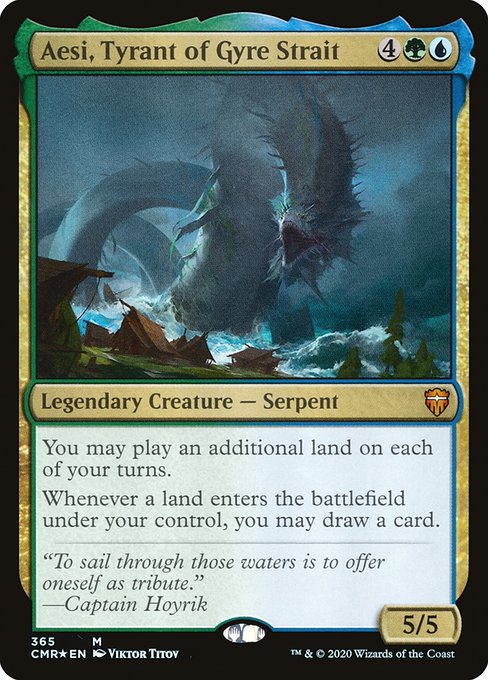 Aesi, Tyrant of Gyre Strait - Commander Legends - M - 365