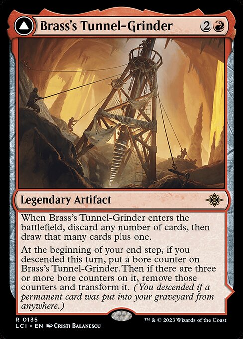 Brass's Tunnel-Grinder - The Lost Caverns of Ixalan - R - 135