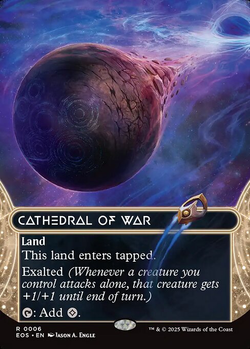 Cathedral of War (0006) (Borderless) - Edge of Eternities: Stellar Sights - R - 6