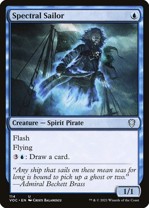 Spectral Sailor - Commander: Innistrad: Crimson Vow - U - 114
