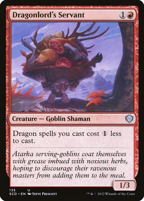 Dragonlord's Servant - Starter Commander Decks - U - 135