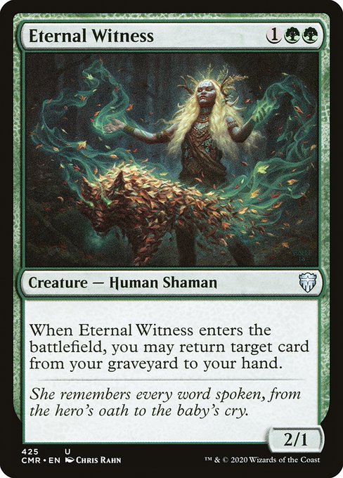 Eternal Witness - Commander Legends - U - 425