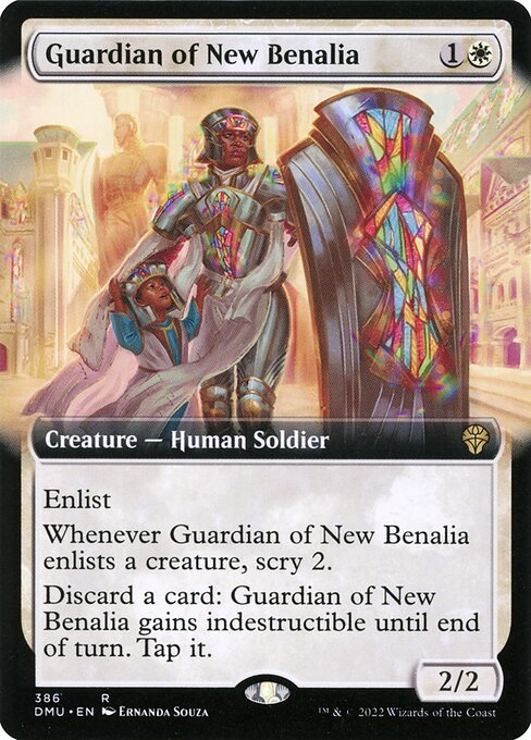 Guardian of New Benalia (Extended Art) - Dominaria United - R - 386