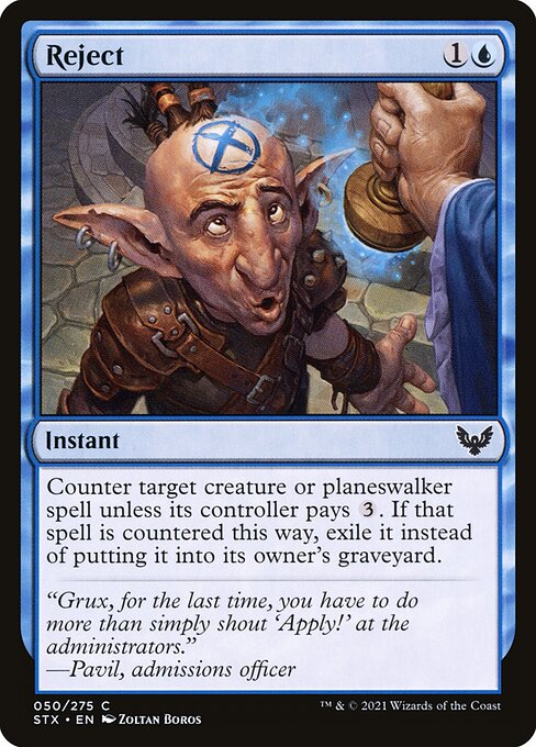 Reject - Strixhaven: School of Mages - C - 50