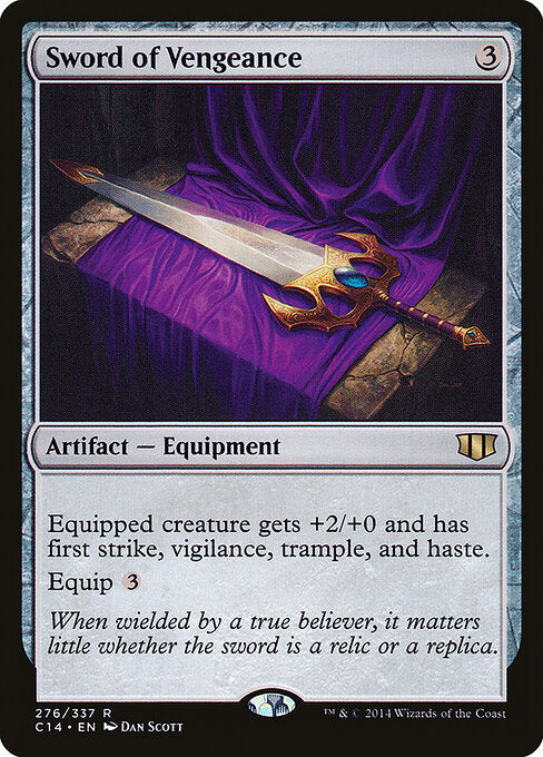 Sword of Vengeance - Commander 2014 - R - 276