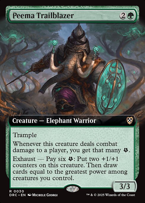 Peema Trailblazer (Extended Art) - Commander: Aetherdrift - R - 30