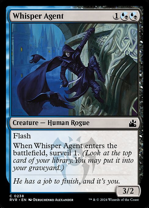 Whisper Agent - Ravnica Remastered - C - 238