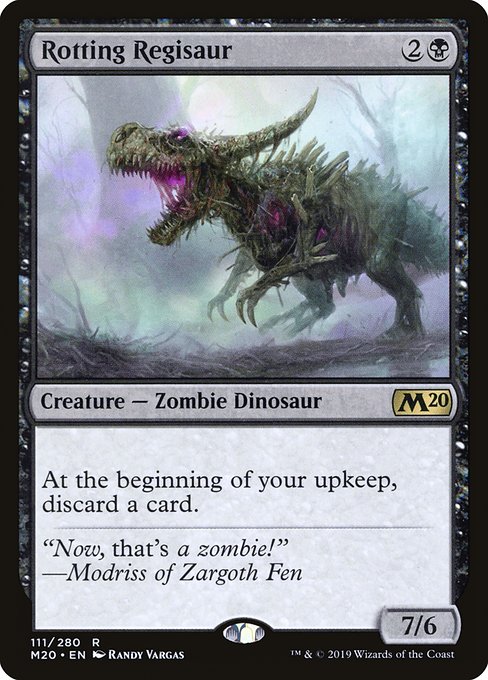 Rotting Regisaur - Core Set 2020 - R - 111