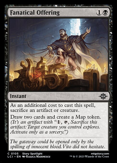 Fanatical Offering - The Lost Caverns of Ixalan - C - 105