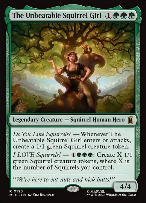 The Unbeatable Squirrel Girl - Marvel Super Heroes - R - 193
