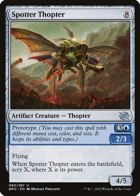 Spotter Thopter - The Brothers' War - U - 80
