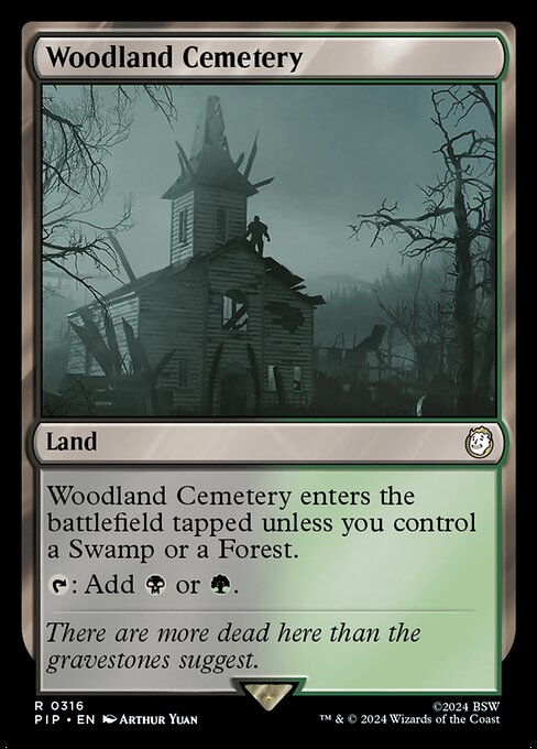 Woodland Cemetery - Universes Beyond: Fallout - R - 316