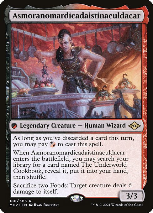 Asmoranomardicadaistinaculdacar - Prerelease Cards - R - 186