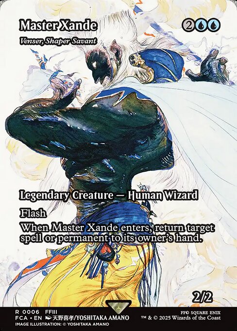 Master Xande - Venser, Shaper Savant (Showcase) - FINAL FANTASY: Through the Ages - R - 6