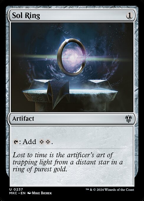 Sol Ring - Commander: Murders at Karlov Manor - U - 237
