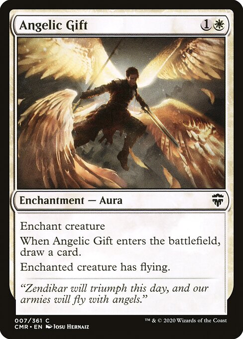 Angelic Gift - Commander Legends - C - 7