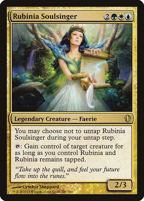 Rubinia Soulsinger - Commander 2013 - R - 207