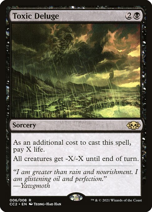 Toxic Deluge - Commander Collection: Black - R - 6