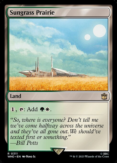 Sungrass Prairie - Universes Beyond: Doctor Who - R - 311
