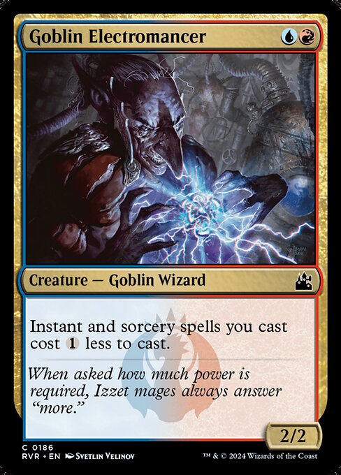 Goblin Electromancer - Ravnica Remastered - C - 186