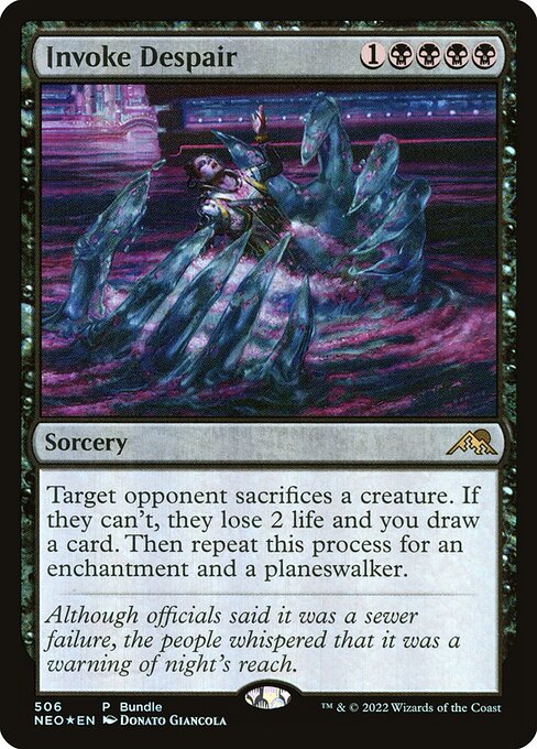 Invoke Despair (NEO Bundle) - Unique and Miscellaneous Promos - P - 506
