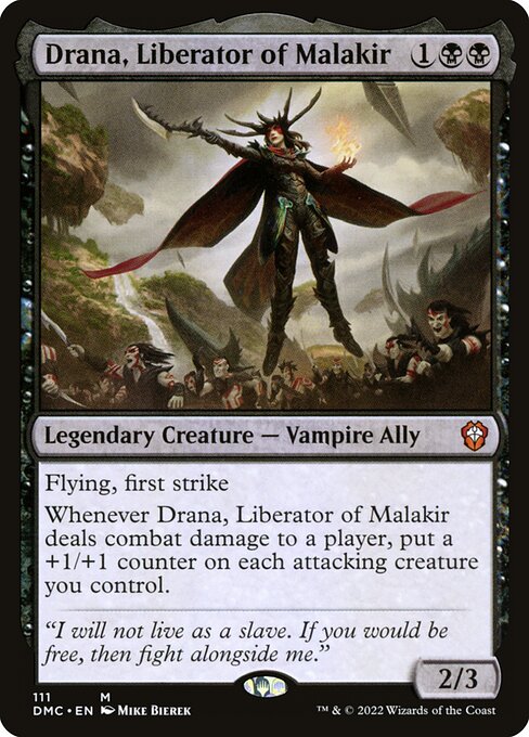 Drana, Liberator of Malakir - Commander: Dominaria United - M - 111