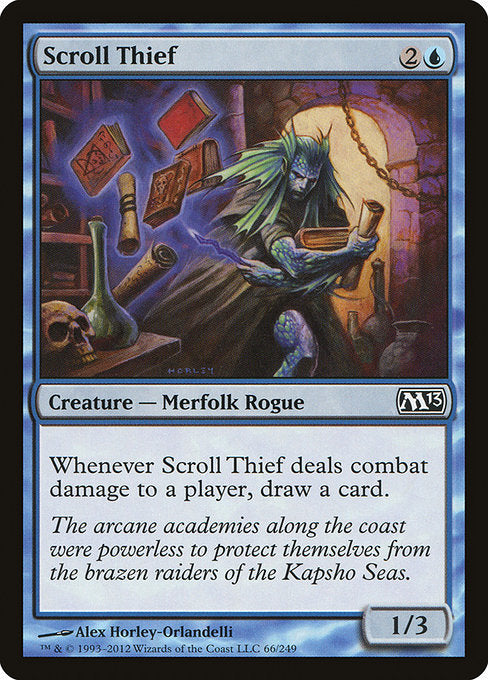 Scroll Thief - Magic 2013 (M13) - C - 66