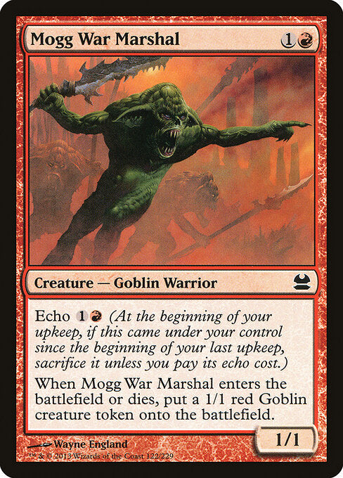 Mogg War Marshal - Modern Masters - C - 122