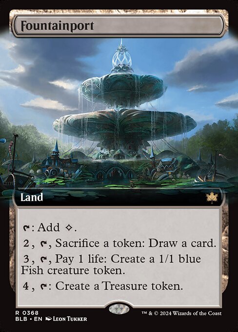 Fountainport (Extended Art) - Bloomburrow - R - 368