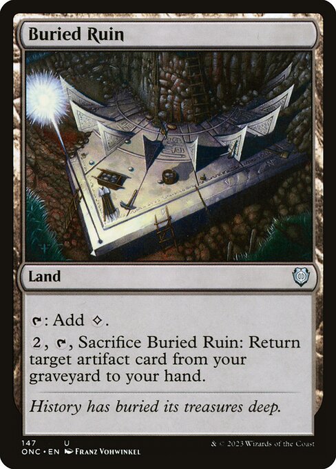 Buried Ruin - Commander: Phyrexia: All Will Be One - U - 147