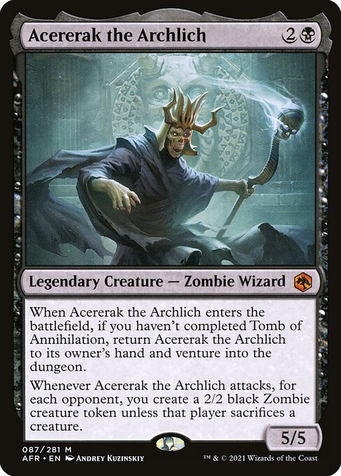 Acererak the Archlich - Adventures in the Forgotten Realms - M - 87
