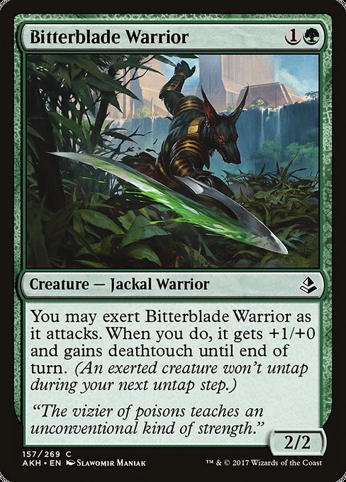 Bitterblade Warrior - Amonkhet - C - 157