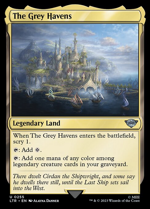 The Grey Havens - Universes Beyond: The Lord of the Rings: Tales of Middle-earth - U - 255