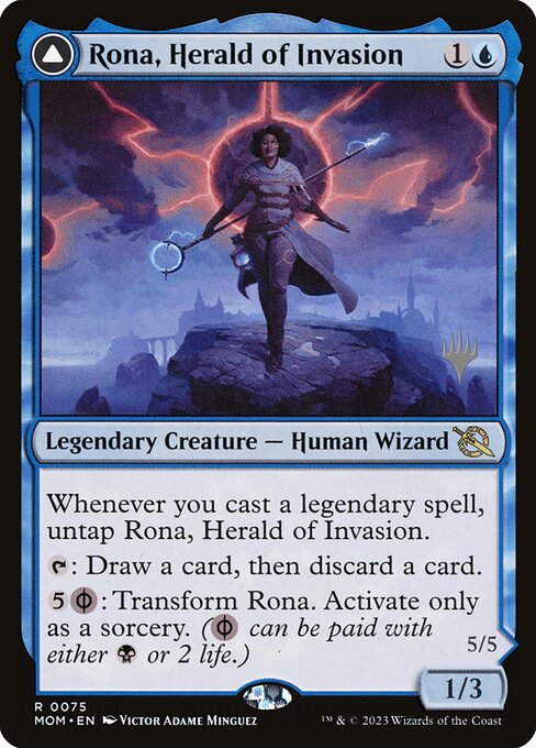 Rona, Herald of Invasion (Showcase) - March of the Machine - R - 295