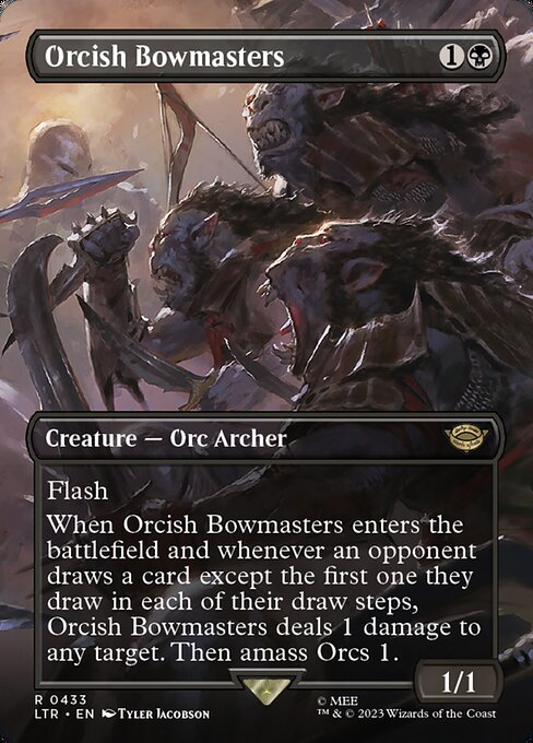 Orcish Bowmasters (Borderless) - Universes Beyond: The Lord of the Rings: Tales of Middle-earth - R - 433
