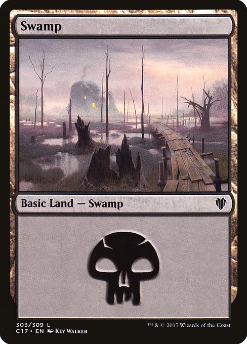 Swamp (303) - Commander 2017 - L - 303