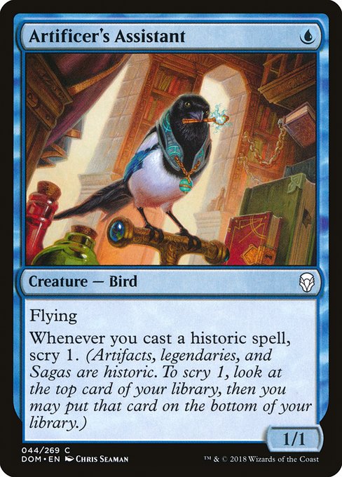 Artificer's Assistant - Dominaria - C - 44