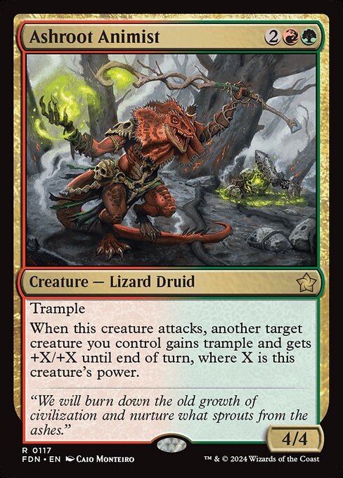 Ashroot Animist - Foundations - R - 117