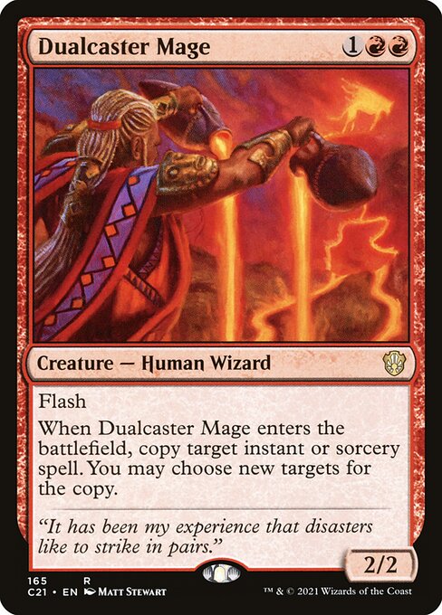 Dualcaster Mage - Commander 2021 - R - 165